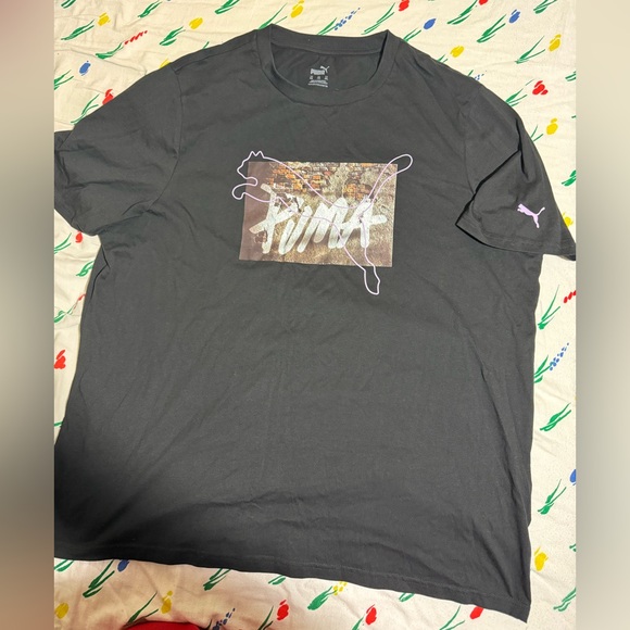 Puma Other - Puma Black Graphic Tee